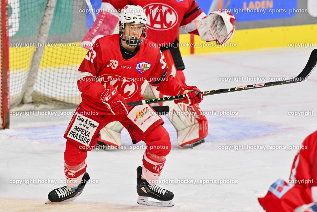 EC KAC Future Team vs. Hockey Unterland Bacio Della Luna 3.11.2022 | #39 Smolnikar Tit