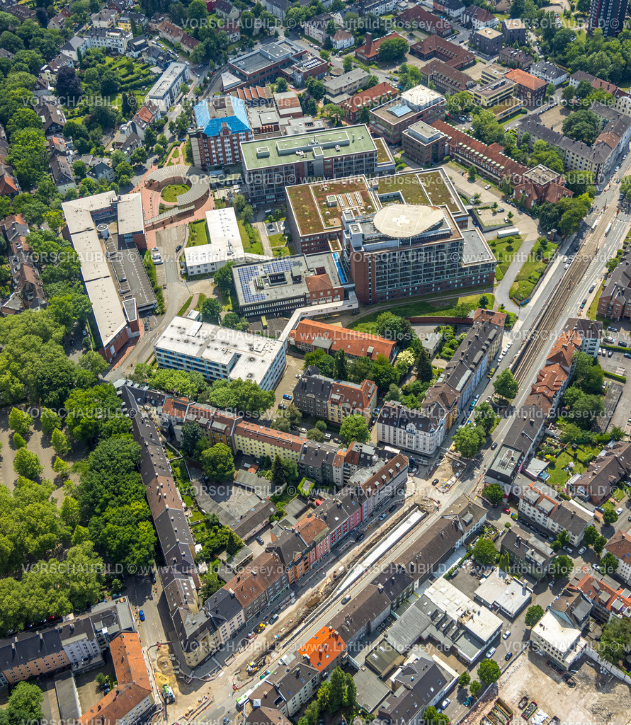 Bochum220503391 | Luftbild, Universitätsklinikum Bergmannsheil, Südinnenstadt, Bochum, Ruhrgebiet, Nordrhein-Westfalen, Deutschland