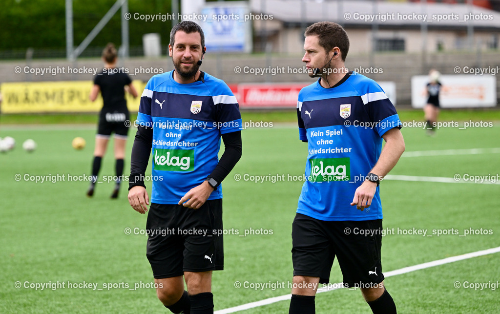 Liwodruck Carinthians Hornets vs. FC Pingau Saalfelden Frauen 29.10.2023  | Weger Roman, Hopfgartner Christoph, Referees