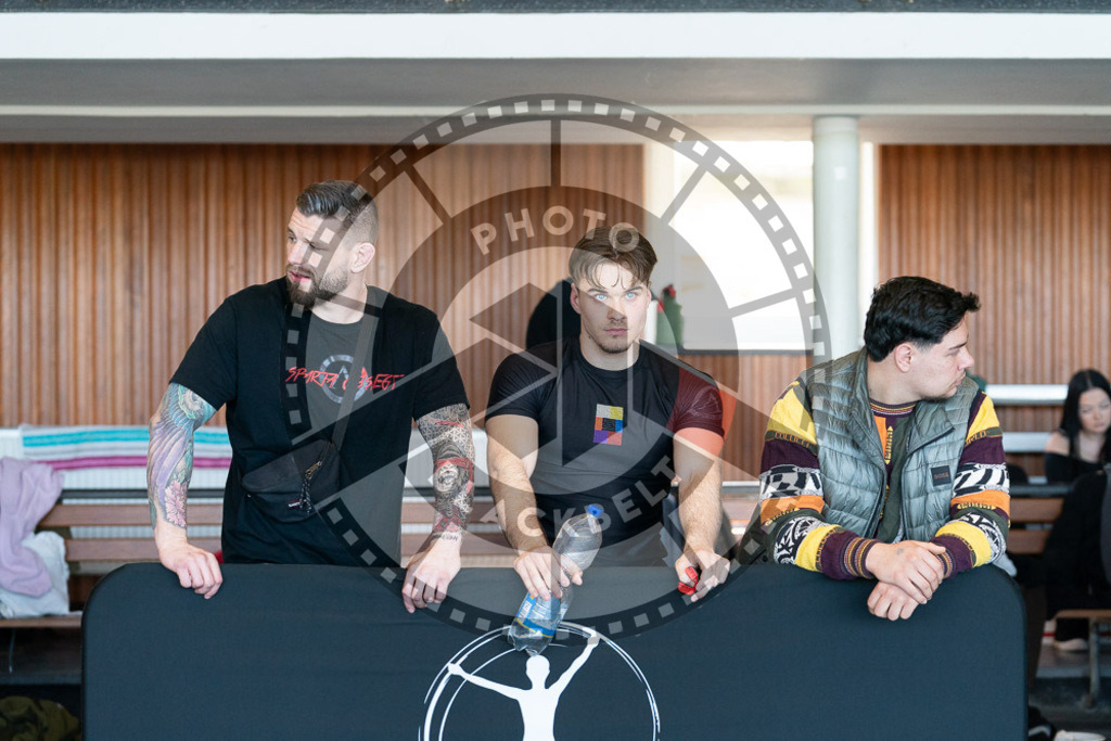 20250329PBB4080 | Fighters compete during the International Luta Livre (ILLCS) Germany IX Spring 2025 Competition spring on March 29, 2025 in Hannover, Germany.© Chiara Dazi