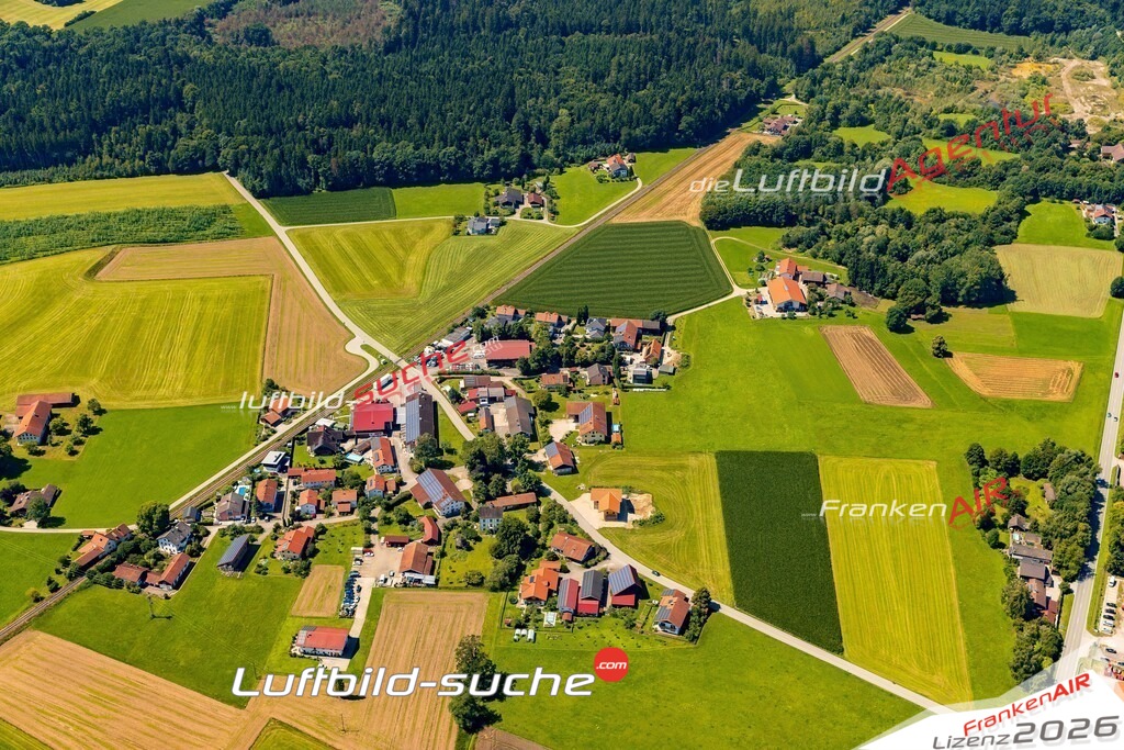 Luftaufnahme Brandstätt Edling - Die Luftaufnahme wurde 2025 vom UL-Flugzeug heraus erstellt ( keine Drohne ) - Hochauflösende Luftaufnahme - für professionelle Ausdrucke geeignet. Die Geschenkidee !Mit Lizenz und Bildrechte bestellbar