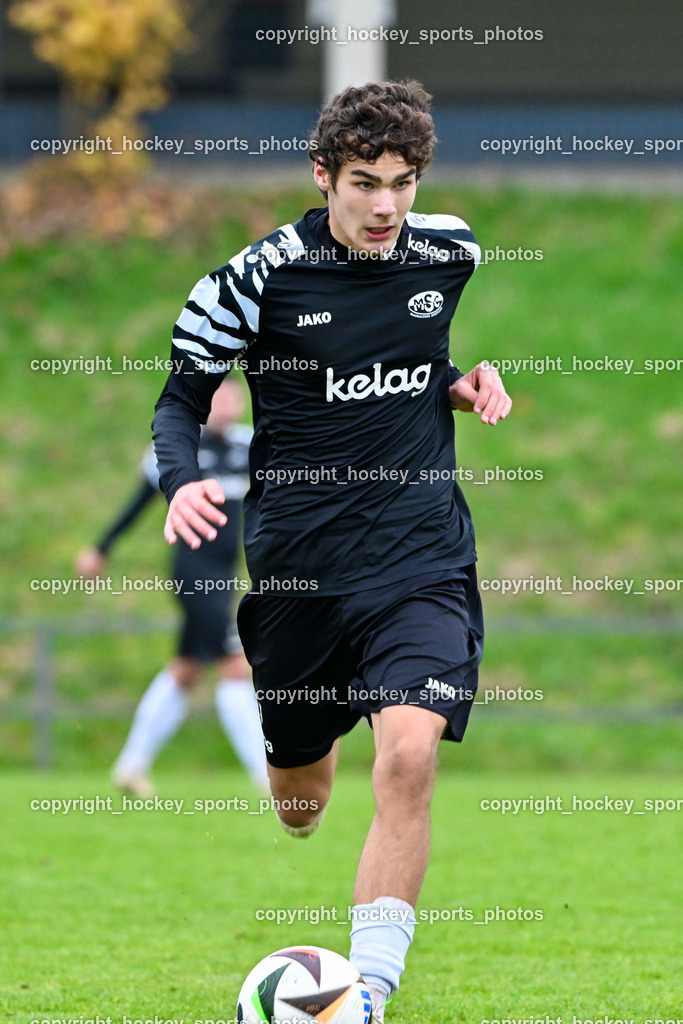 MSC Magdalen vs. SV Wernberg | #10 Luca Guggenberger MSC Magdalen, MSC Magdalen vs. SV Wernberg, MSC Magdalen vs. SV Wernberg am 10.11.2024 in Magdalen (Sportplatz Magdalen), Austria, (Photo by Bernd Stefan)