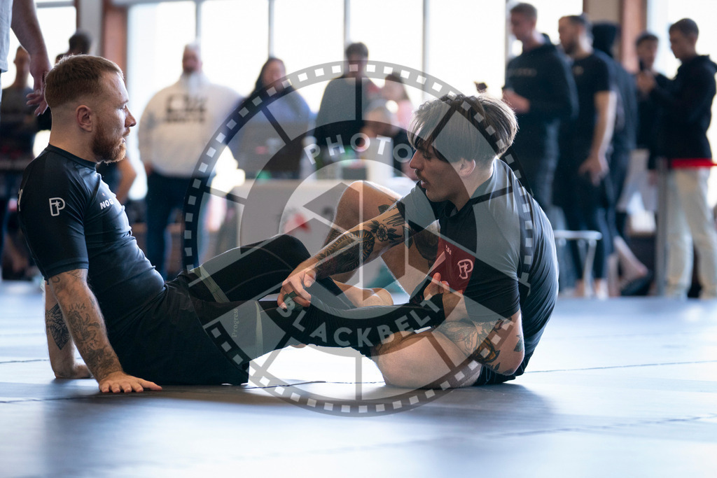20240309PBB4977 | Fighters compete during the International Luta Livre (ILLCS) Spring Championship in Hannover, Germany, on March 9, 2024.
