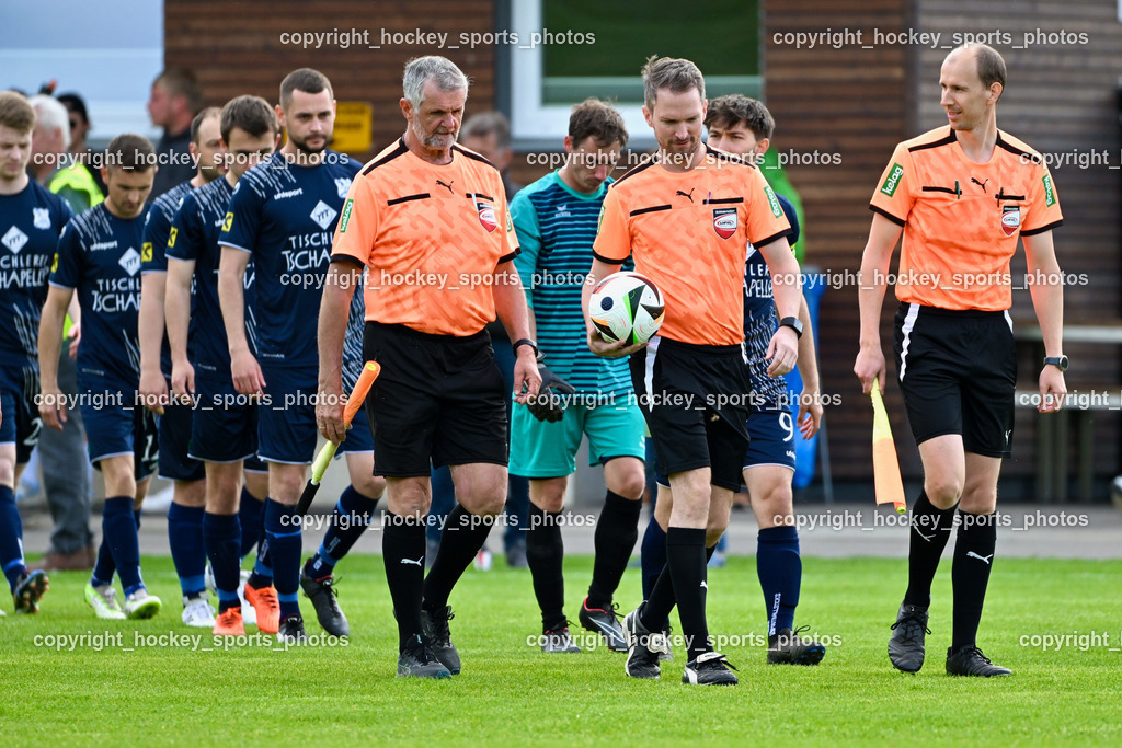 FC Faakersee vs. FC Dölsach | Johann Kraschl Referee, Thomas Wieser Referee, Heribert Petritz Referee, FC Faakersee vs. FC Dölsach, FC Faakersee vs. FC Dölsach am 20.04.2025 in Finkenstein (Sportplatz Finkenstein), Austria, (Photo by Bernd Stefan)