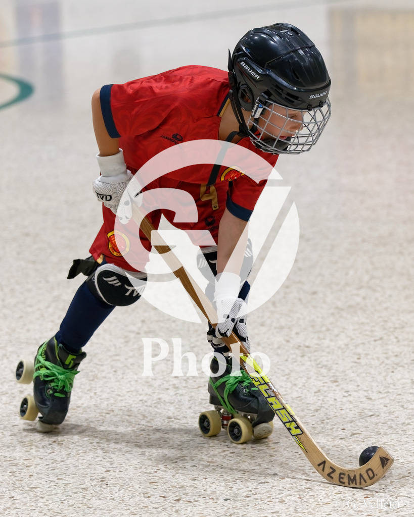 U13  - Geneve RHC v HC Munsingen W  |  during the U13  match between Geneve RHC and HC Munsingen W  at Centre sportif de la queue d'arve in Geneve, Switzerland