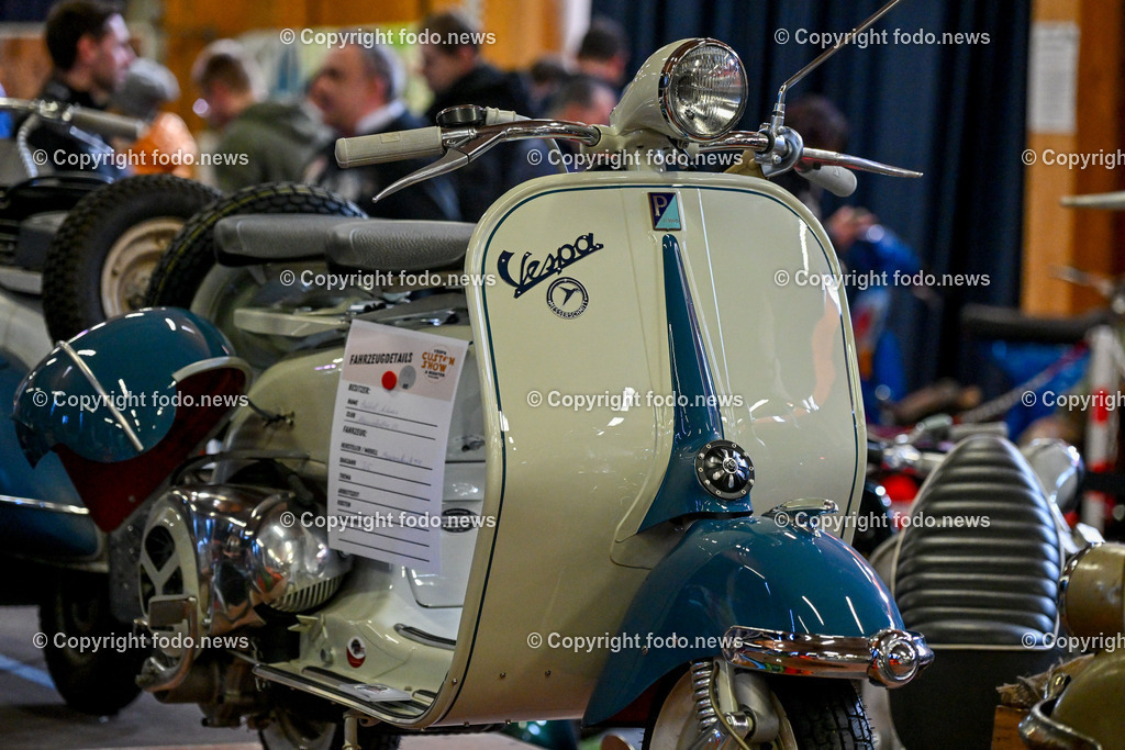 Vespa Custom Show_ Neumarkt Mkr._ 01.03.2025-44 | 01.03.2025, Neumarkt im Mklr., AUT, Neumarkt im Mkr., im Bild Vespa Custom Show 2025©Harald Dostal / fodo.news