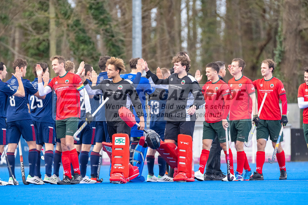 HK_20240323_109877 | 1. Bundesliga Hockey Herren Crefelder HTC - Mannheimer HC am 23.3.2024 Crefelder HTC  Hüttenallee, Krefeld ,