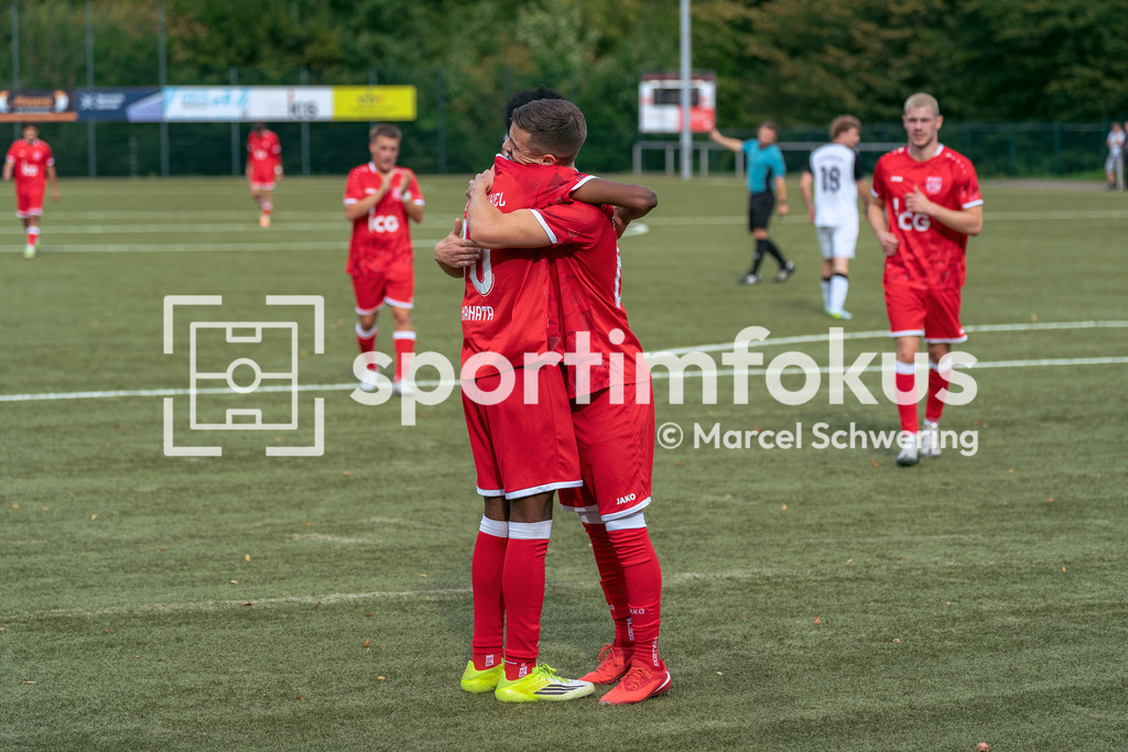 FSV Vohwinkel – SSV Bergisch Born II | Bezirksliga Niederrhein, Gruppe 2: FSV Vohwinkel gegen SSV Bergisch Born II, Wuppertal, 30.08.2026. Endstand: 6:0. sportimfokus / Marcel Schwering - Realisiert mit Pictrs.com