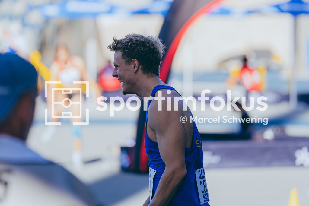 Deutsche Meisterschaften U20 / U16 2026 | Jakob Kemminer, LAC Quelle Fürth, 281, 100-Meter-Lauf Finale, Deutsche Meisterschaften der U20 &amp; U16 2026, Lohrheidestadion Bochum-Wattenscheid, 11.07.2026. Foto: Marcel Schwering / sportimfokus - Realisiert mit Pictrs.com