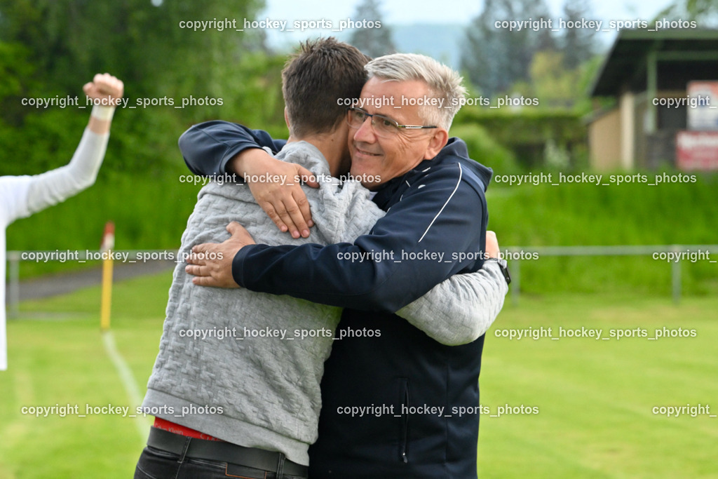 ATUS Velden Meisterfeier 2023 20.5.2023 | Sportlicher Leiter ATUS Velden Hannes Teppan, Headcoach ATUS Velden Marcel Günther Kuster 
