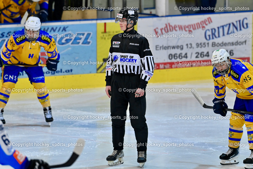 ESC SPARKASSE STEINDORF vs. 1. EHC ALTHOFEN | Frieser Alexander Referee, #47 Rainer Michael EHC Althofen, ESC SPARKASSE STEINDORF vs. 1. EHC ALTHOFEN, ESC SPARKASSE STEINDORF vs. 1. EHC ALTHOFEN am 30.11.2025 in Steindorf (Ossiachersee Halle), Austria, (Photo by Bernd Stefan)
