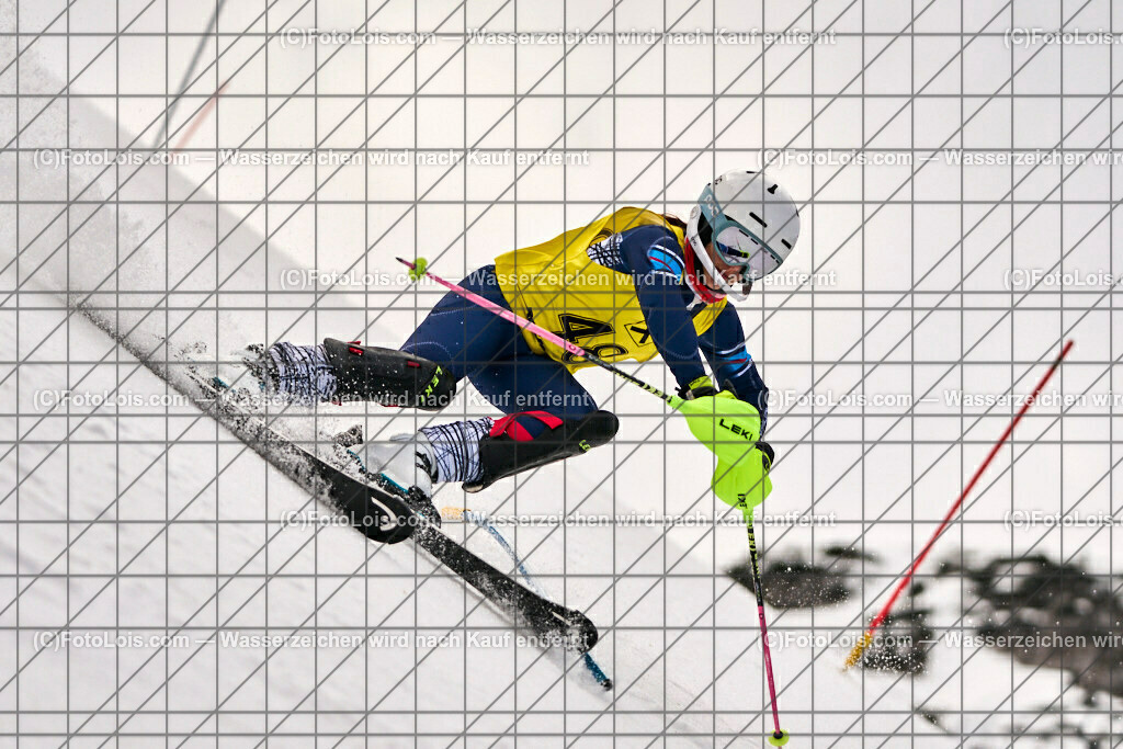 ALP8192_NOe-Kinder-LM_SL-I_Hochkar_Lugmayr Sophie | (C)FotoLois.com, Alois Spandl. NÖ Kinder-Landesmeisterschaft, SLALOM im Draxlerloch am Hochkar, erster Lauf, So 18. Februar 2024.