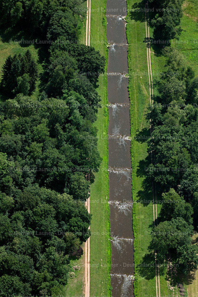 4032983 | MARCH 30.06.2020 Kanalverlauf und Uferbereiche des Verbindungs- Kanales Dreisam in March im Bundesland Baden-Württemberg, Deutschland. // Canal course and shore areas of the connecting canal Dreisam in March in the state Baden-Wuerttemberg, Germany. Foto: Gerhard Launer