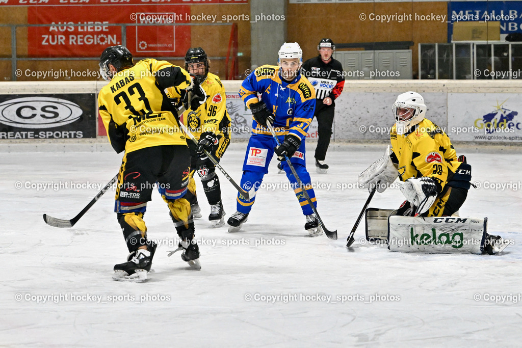 EC Spittal Hornets vs. EHC Althofen 6.1.2024 | #96 Peharz Joshua, #33 Kabas Michael, #67 Schettina Kevin, #28 Ameisbichler Lukas