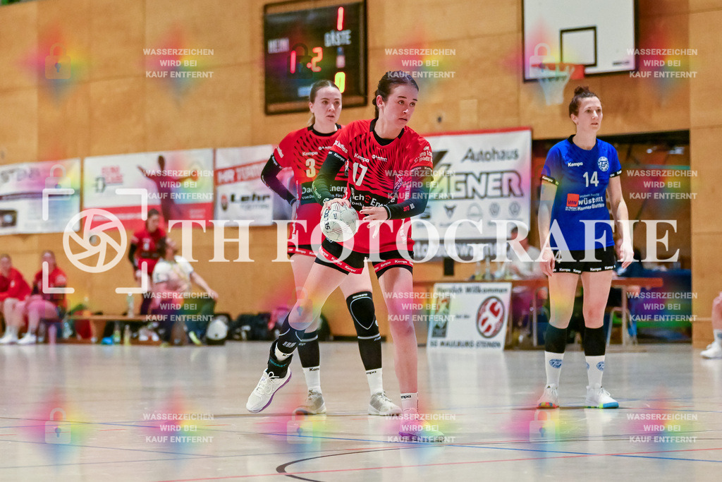 GER, SG Maulburg/Steinen - TuS Helmlingen, Frauen-Handball, Oberliga Suedbaden, 19. Spieltag, Saison 2024/2025, 23.03.2025 | Davina Schmidt (SG Maulburg/Steinen, #17)GER, SG Maulburg/Steinen - TuS Helmlingen, Frauen-Handball, Oberliga Suedbaden, 19. Spieltag, Saison 2024/2025, 23.03.2025Foto: TH Fotografie/Thomas Hess
