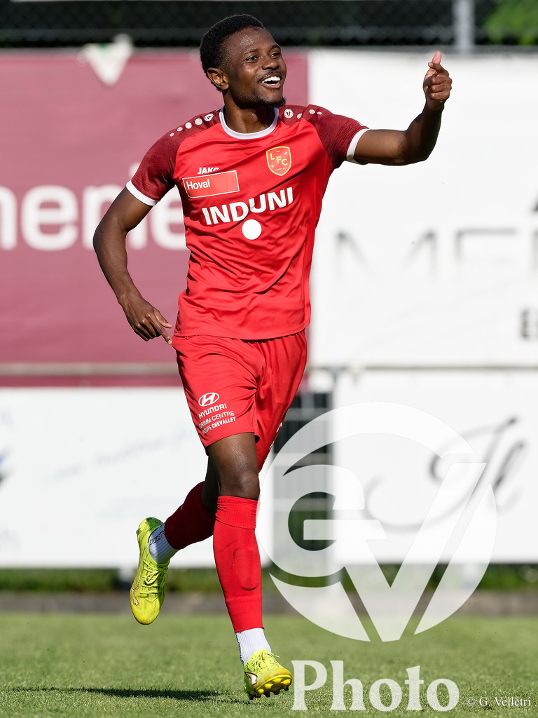 Lancy FC  v Servette FC M-21  - 1ere ligue Classic  | Geneva, Switzerland - April 25 : during the 1ere ligue Classic  match between Lancy FC  and Servette FC M-21  at Stade de Marignac on April 25 , 2026 in Geneva, Switzerland.