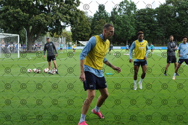 RGE_9530 | Hertha BSC, 2.Bundesliga, Herren, Fußball, Training auf dem Schenckendorffplatz, Mittwoch 09.09. 2026, Saison 2026/27,  Gustaf Nilsson ( Hertha BSC ),  Fotograf: Ralf Gebhardt - Realisiert mit Pictrs.com