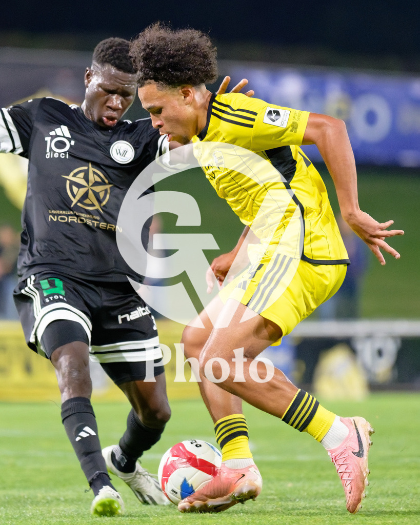 dieci Challenge League - FC Stade Nyonnais v FC Wil 1900 |  during the dieci Challenge League match between FC Stade Nyonnais and FC Wil 1900 at Centre sportif de Colovray in Nyon, Switzerland