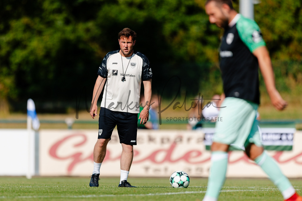 Testspiel, Saison 2026/27: SC Preußen Münster - Kickers Emden | Billerbeck, 10.07.2026: Testspiel, SC Preußen Münster gegen Kickers Emden auf der Anlage des DJK Billerbeck in Billerbeck. Foto: sportfotografie.ms | Markus Paletta - Realisiert mit Pictrs.com