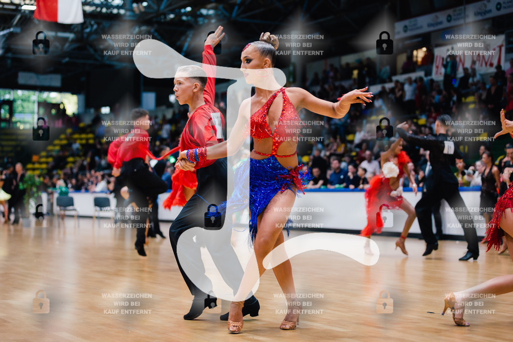 Hessen Tanzt WDSF Open Youth Latin 9th (13) David Babel _ Viktorie Babelova (Czech Republic)-2025-05-17-1102 | Webshop for digital downloads and prints of dance sport, event & show photographer Julian Link - Realisiert mit Pictrs.com