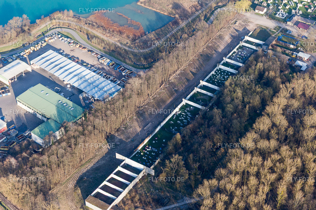 Paintball Achern Zum Schießstand | Luftbild: Paintball Achern Zum Schießstand im Ortsteil Fautenbach in Achern im Bundesland Baden-Württemberg in Deutschland. Foto: IMG_097678.jpg vom 16.03.2017 durch Werner Riehm/FLY-FOTO.de - Realisiert mit Pictrs.com