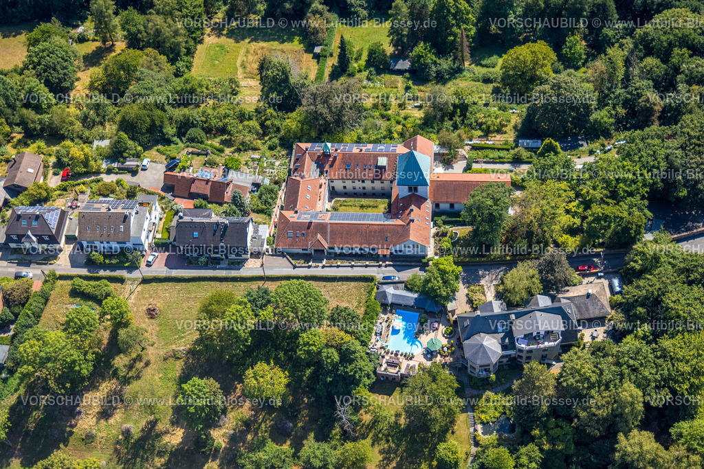 Witten220809149 | Luftbild, Kloster der Karmelitinnen, Witten, Ruhrgebiet, Nordrhein-Westfalen, Deutschland