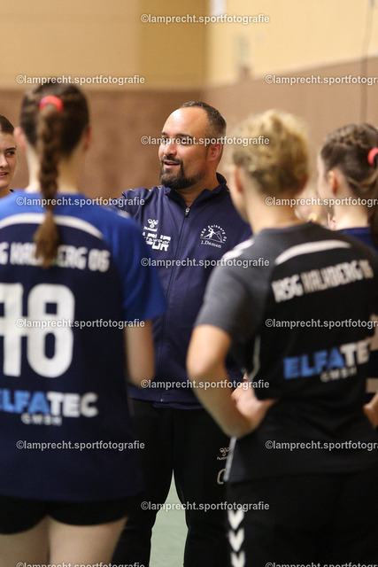 Handball I Juniorinnen I Saison 2026-2027 I Oberliga Schleswig-Holstein I 3. Spieltag I HSG Kalkberg 06 - TSV Bargteheide 052 | Benjamin Busch (Trainer, HSG Kalkberg 06) - Realisiert mit Pictrs.com