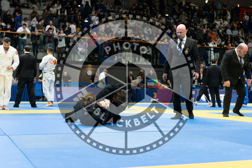 20240119PBB2627 | Fighters compete during the IBJJF European Championship in Paris, France, on January 19, 2024.