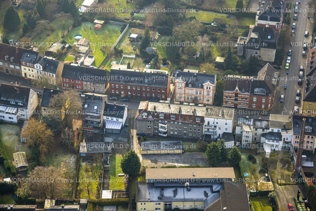 Hamm250201419Mitte | Luftbild, Wohngebiet mit Mehrfamilienhäusern am Kentroper Weg, Gartenanlagen, Mitte, Hamm, Ruhrgebiet, Nordrhein-Westfalen, Deutschland