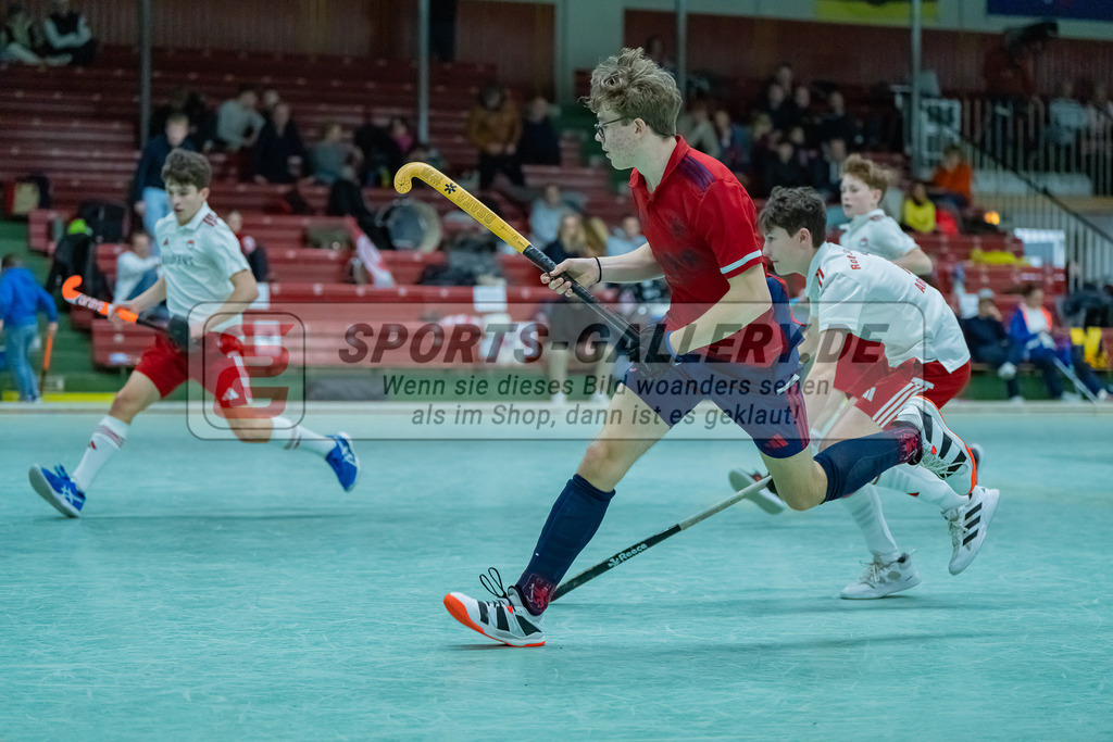 HK_20240225_108571 | Spiel um Platz 5 Deutsche Meisterschaft MU14 am 25.2.2024 Halle RW Köln, Köln ,