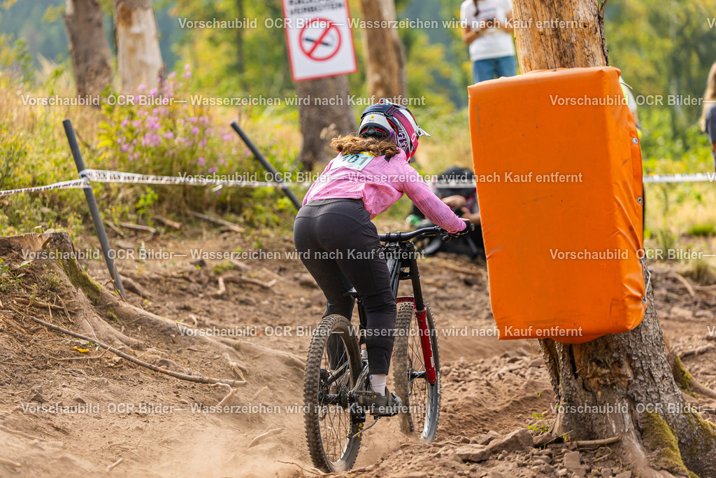 DM Downhill Ilmenau 2025 R1--8356 | OCR Bilder Fotograf Eisenach Michael Schröder