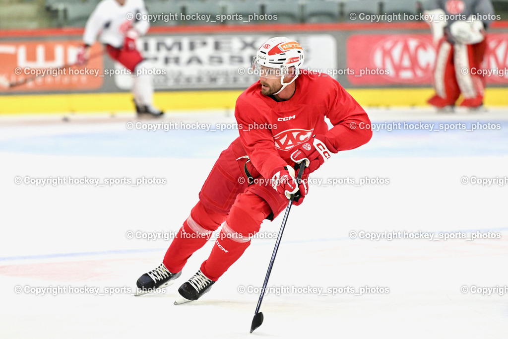 EC KAC Trainingsstart | Jan Mursak EC KAC, EC KAC Trainingsstart, EC KAC Trainingsstart am 06.08.2025 in Klagenfurt (Heidi Horten Eishalle ), Austria, (Photo by Bernd Stefan)