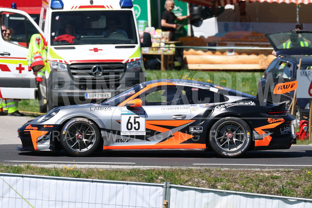 FIA European Hill Climb Championship – Rechberg 2026 | FIA European Hill Climb Championship at Rechberg, held from 24 to 26 April 2026 near Tulwitz, Styria, Austria. The image shows Ignacio CABEZAS CATALAN (ESP) Porsche 992 GT3 Cup.