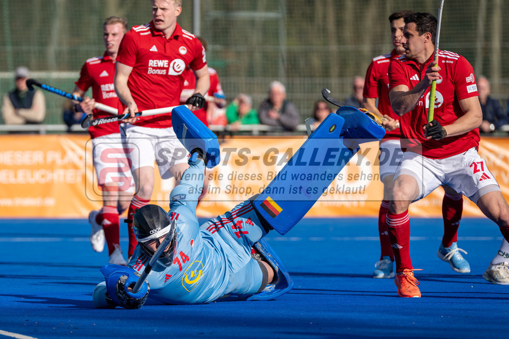HK_20250329_105099 | 1. Bundesliga Herren Crefelder HTC - Rot-Weiss Köln am 29.3.2025 Crefelder HTC , CHTC, Krefeld