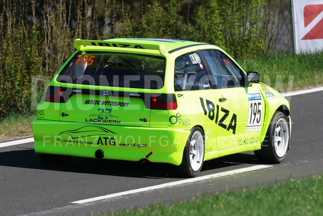FIA European Hill Climb Championship – Rechberg 2026    | FIA European Hill Climb Championship at Rechberg, held from 24 to 26 April 2026 near Tulwitz, Styria, Austria. The image shows Raphael STEINER (AUT) Seat Ibiza 16V.     