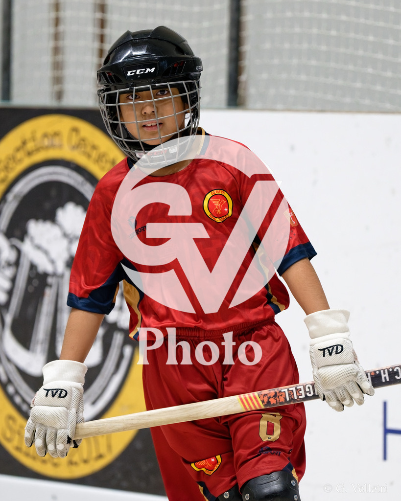 U13  - Geneve RHC v HC Munsingen W  |  during the U13  match between Geneve RHC and HC Munsingen W  at Centre sportif de la queue d'arve in Geneve, Switzerland