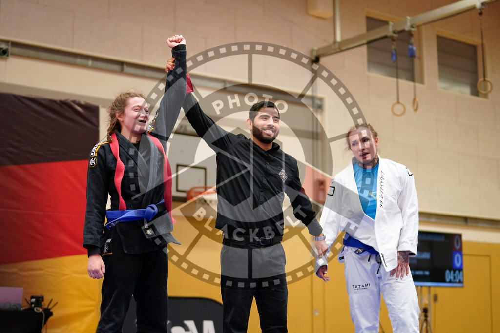20240203PBB05987 | Fighters compete during the Brazilian Jiu-Jitsu Championship of the AJP Tour in Maintal by Frankfurt am Main, Germany, on February 2, 2024.