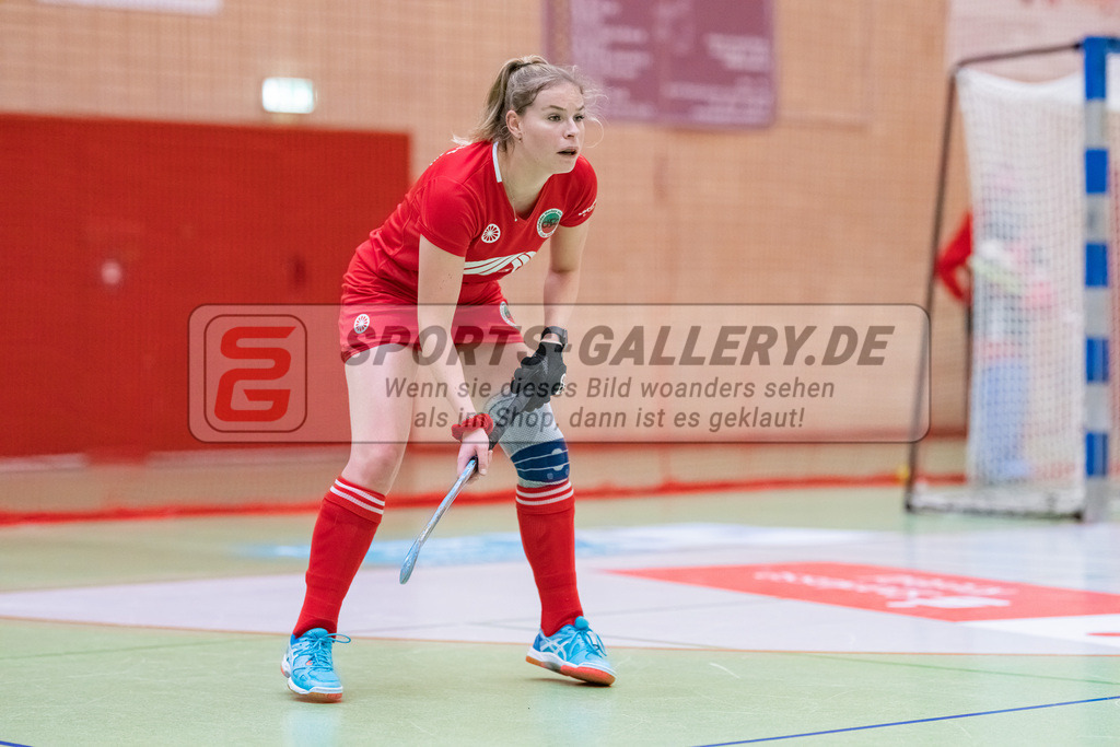 HK_20230114_102827 | 1. Bundesliga ( Halle ) Damen Crefelder HTC - RTHC Leverkusen am 14.1.2023 Crefelder HTC  ( CHTC ) Halle Glockenspitz , Krefeld , Alina Pasthy ( Crefelder HTC #11 )