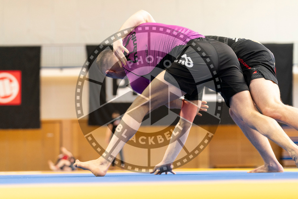 20240316PBB0832 | Athletes compete during the ADCC Eastern European Open grappling Competition in Poznan, Poland, on March 16, 2024.