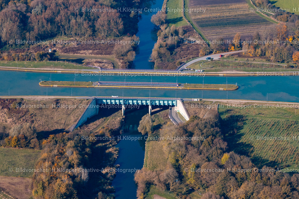 Luftbild Datteln 5O0A0073 | Luftbild Datteln Kanalbrücke Lippe Neue Fahrt - Realisiert mit Pictrs.com