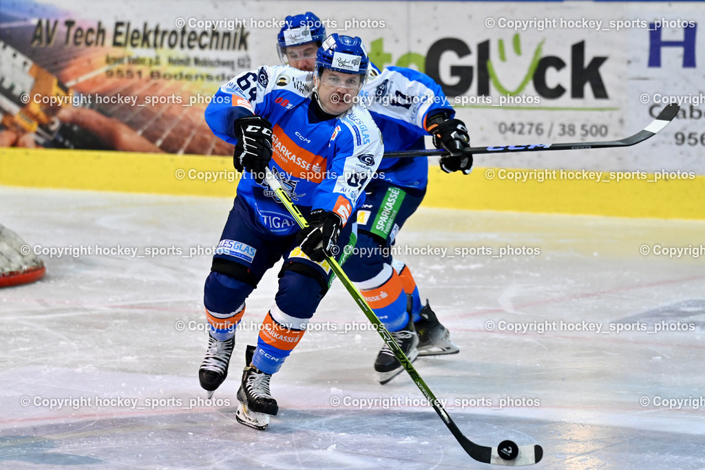 ESC Sparkasse Steindorf vs. LE Kings | #64 Stichauner Fabian ESC Steindorf, ESC Sparkasse Steindorf vs. LE Kings, ESC Sparkasse Steindorf vs. LE Kings am 01.11.2025 in Steindorf (Ossiachersee Halle), Austria, (Photo by Bernd Stefan)