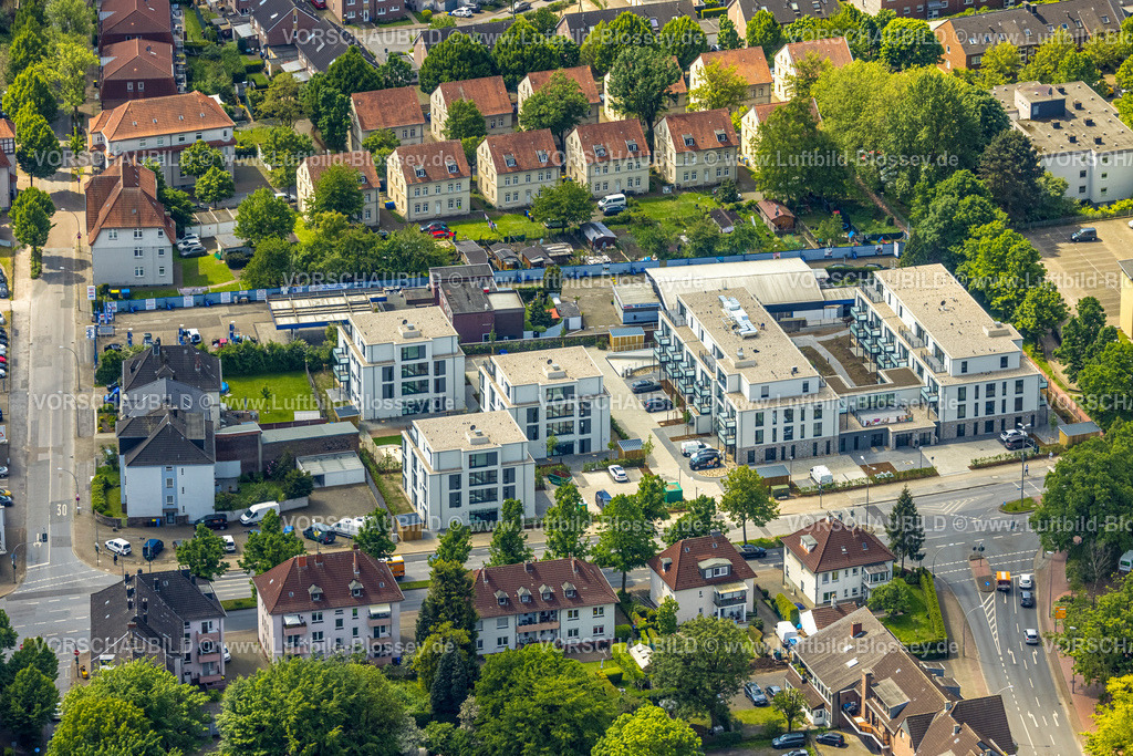 Gladbeck230510456 | Luftbild, Neubau Wohnsiedlung Wilhelmstraße, Gladbeck, Ruhrgebiet, Nordrhein-Westfalen, Deutschland