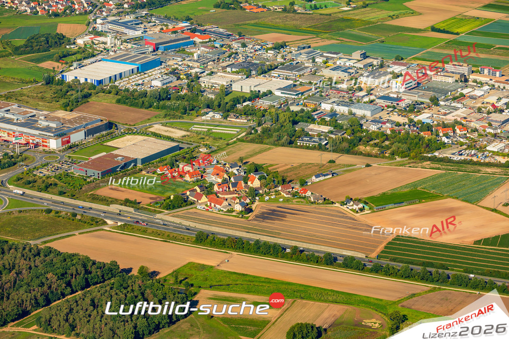 Luftbild Vs Google Maps  Steinach  Fürth -Das Luftbild wurde 2025 vom UL-Flugzeug heraus erstellt ( keine Drohne ) - Hochauflösende Luftaufnahme -Nicht vergleichbar mit Google Maps oder Satelittenbilder- Die Geschenkidee !Mit Lizenz und Bildrechte bestellbar