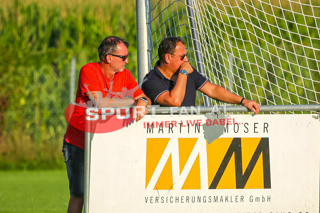 ASKÖ Wölfnitz - WSG Radenthein 2-2, Unterliga West | Alexander Suppantschitsch, Rudi Perz ASKÖ Wölfnitz - WSG Radenthein 2-2 am 20.08.2023 in Wölfnitz
(Sportplatz), Austria, (Photo by Ernst Krawagner sport-fan.at) - Realisiert mit Pictrs.com