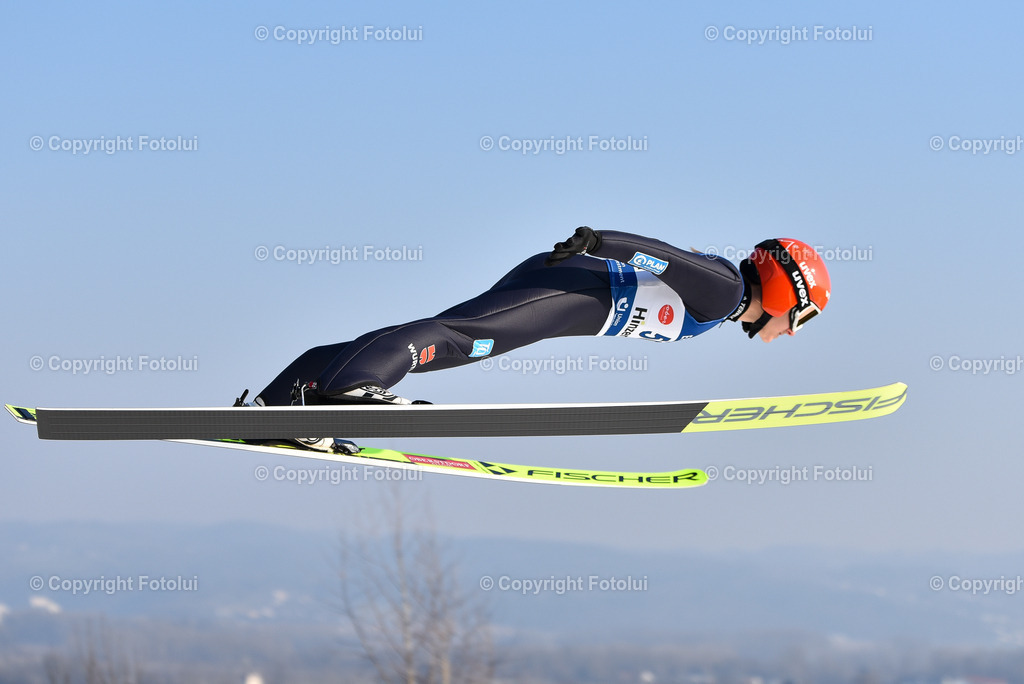 A_LUI_20230210_0041 | HINZENBACH, AUSTRIA, NORDIC SKIING, WOMEN TEAM-SKI JUMPING - FIS WORLD CUP 
IM BILD: Katharina Althaus (GER)                 

FOTO:FOTOLUI/UW