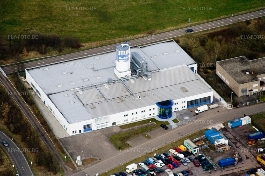 Luftbild: Medarth MBM in Offenbach an der Queich im Bundesland Rheinland-Pfalz in Deutschland. Foto: IMG_9732.jpg vom 15.03.2008 durch Werner Riehm/FLY-FOTO.de