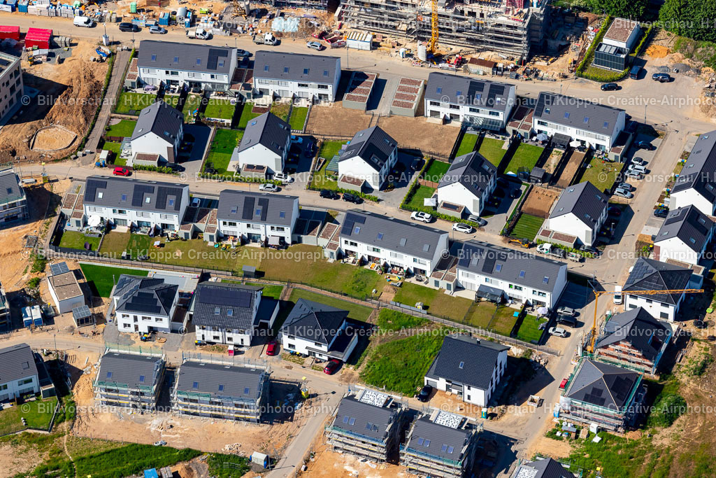 Luftbild Bergheim-3382 | Luftbildfotografie und Luftbild Bergheim Baustellen zum Neubau eines Stadtquartiers in Bergheim im Bundesland Nordrhein-Westfalen, Deutschland - Realisiert mit Pictrs.com