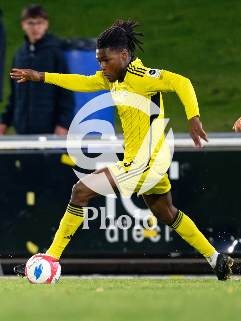 dieci Challenge League - FC Stade Nyonnais v FC Vaduz |  during the dieci Challenge League match between FC Stade Nyonnais and FC Vaduz at Centre sportif de Colovray in Nyon, Switzerland