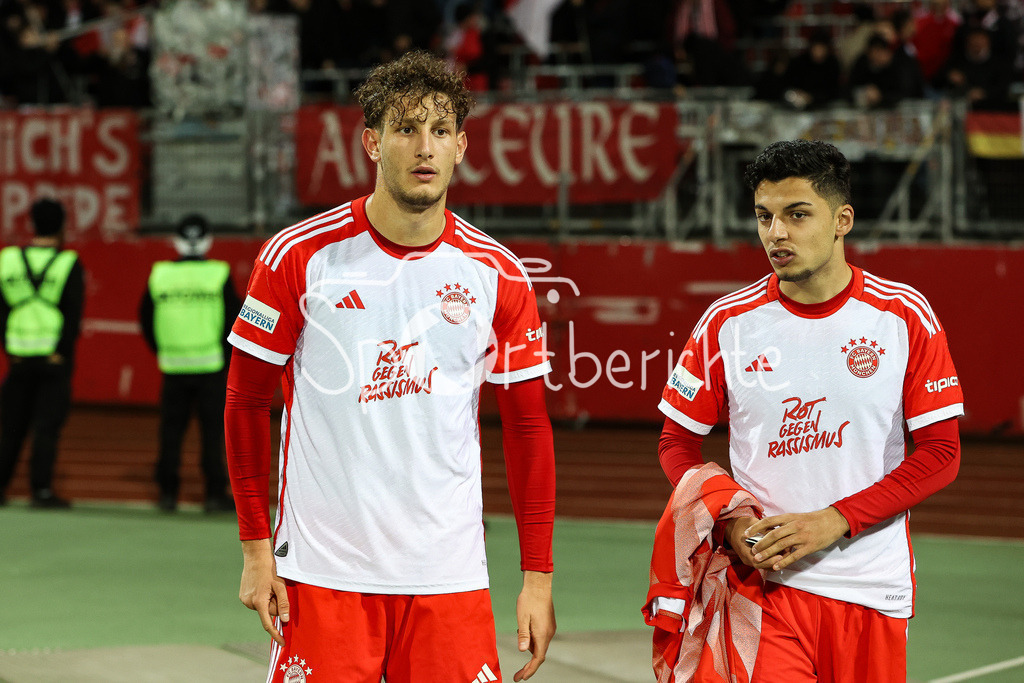 1. FC Nürnberg II - FC Bayern Amateure | Es gibt gespraechsbedarf nach der Niederlage in Nuernberg / Manuel PISANO (FCB #34) und Davide Dell'ERBA (FCB #19)