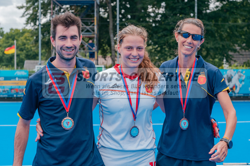 HK_20230716_902478 | Euro Hockey WU18 Siegerehrungen Championship Girls &amp; Boys am 16.7.2023 CHTC , Krefeld ,
